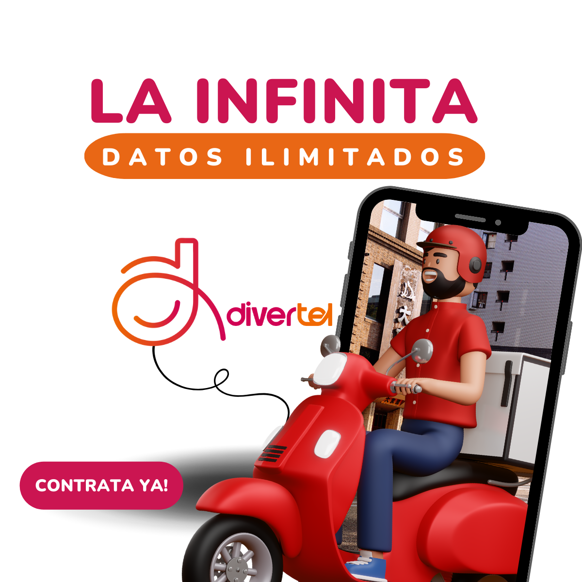 Móvil con Gb ilimitados y llamadas ilimitadas